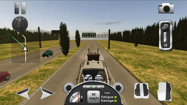 Truck Simulator 3D android App screenshot 2